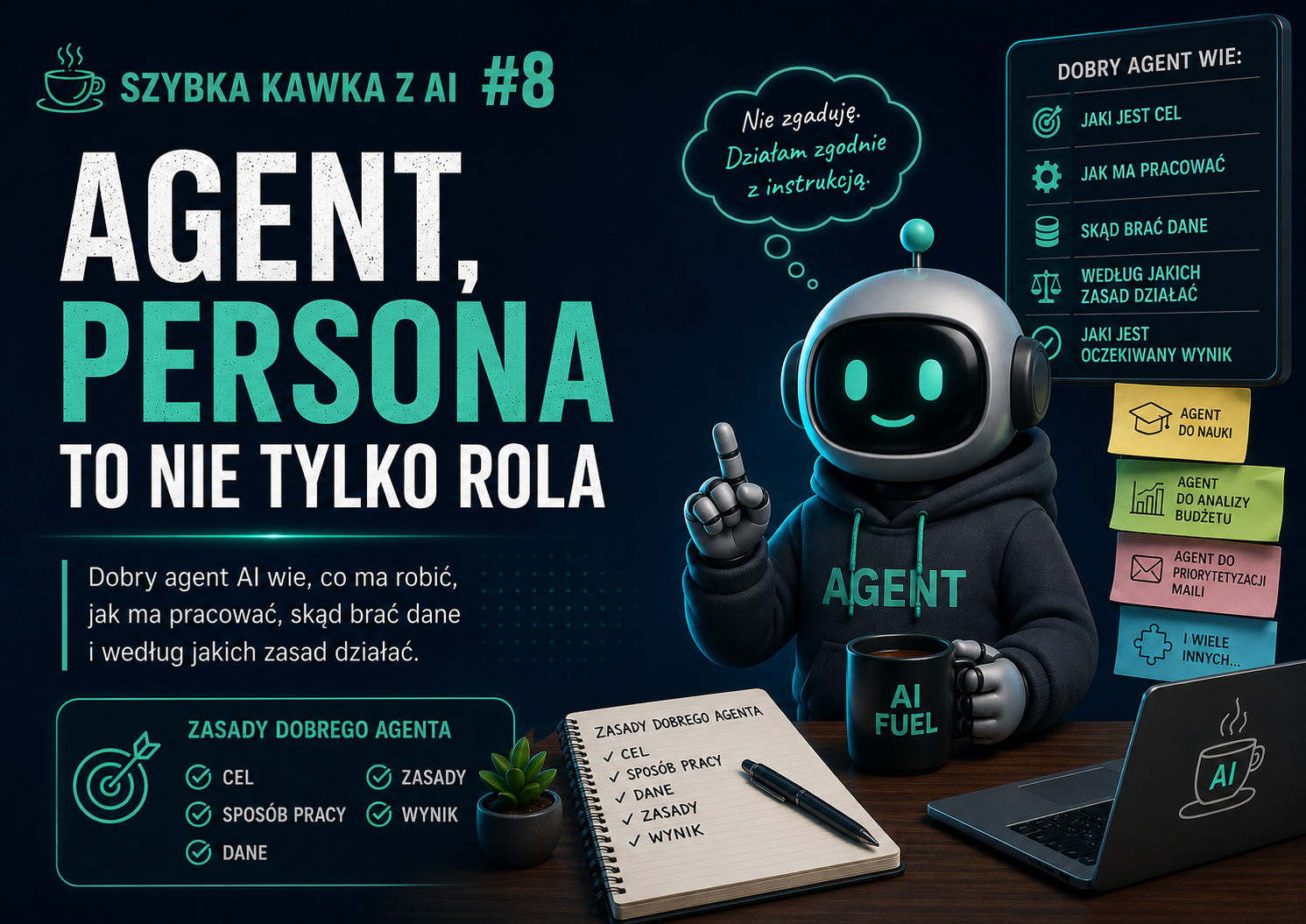 Szybka kawka z AI #8: Agent musi wiedzieć, jak ma pracować